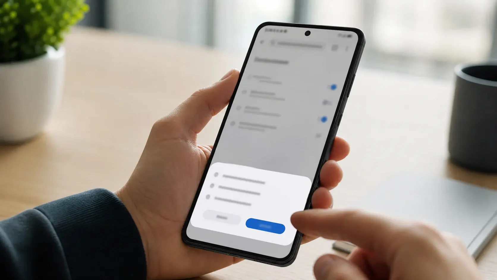 Gemini в Chrome на Android: как проверить разрешения, контекст и приватность браузерного помощника